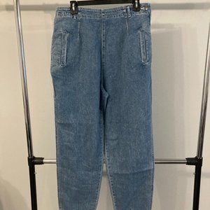 Y2K Mom Jeans High Waist Size 14 Petite Gloria Vanderbuilt  New Old Stock